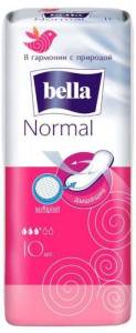 Прокладки Белла белая линия Normal softiplait air 10шт
