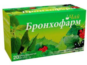 Чай Бронхофарм, 20 пакетиков